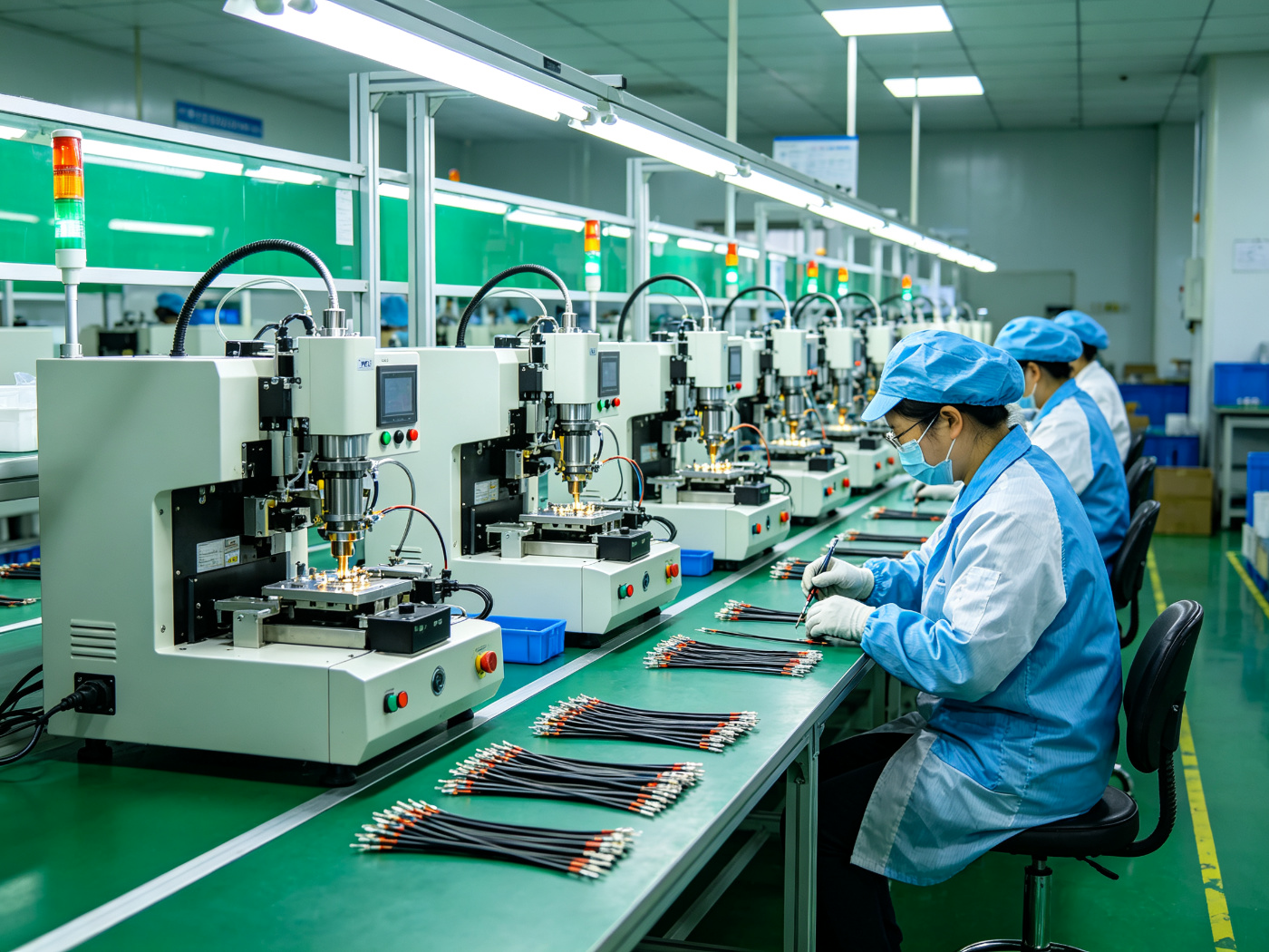 Soldering line Soldering line